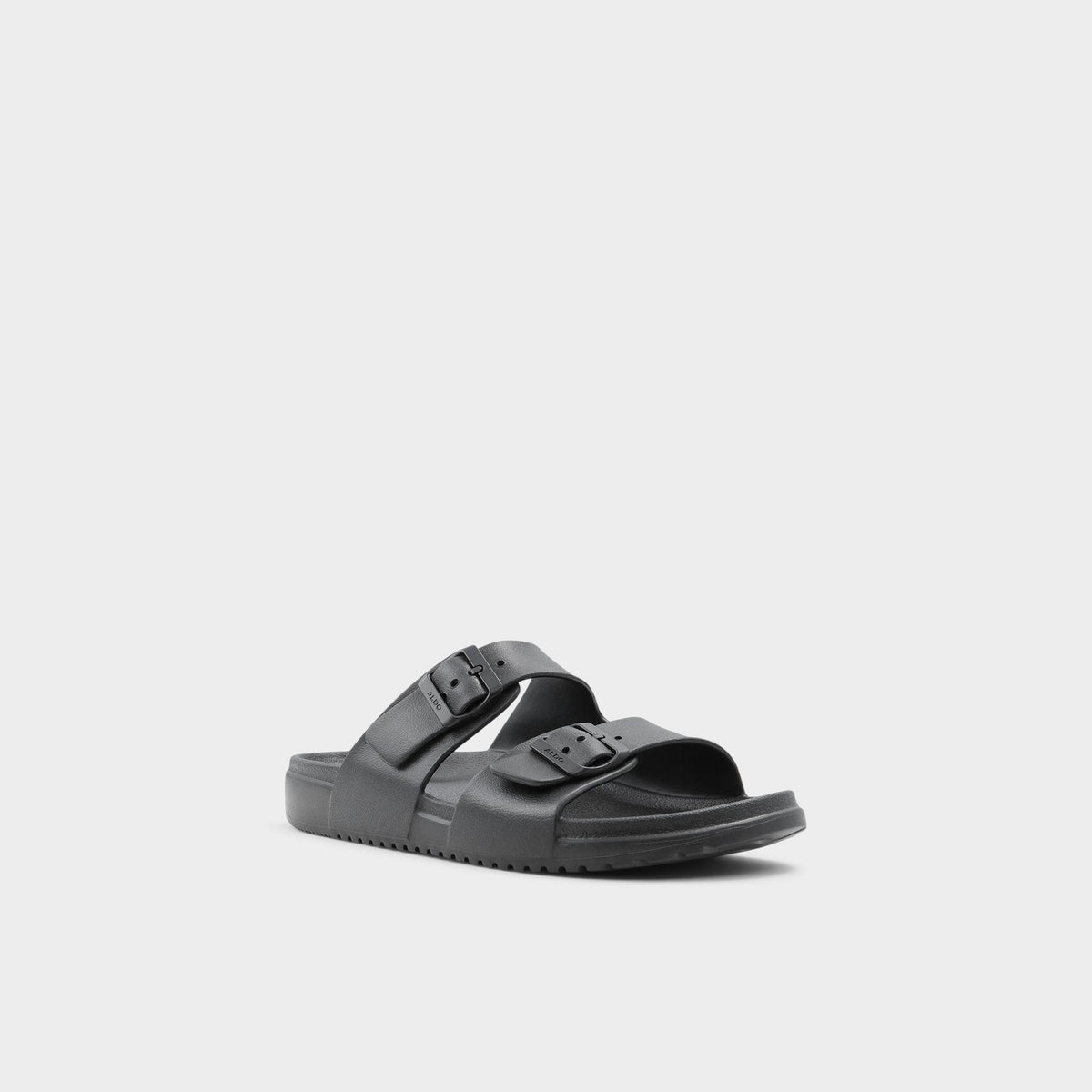 Hideo Black Men's Slides - Slide sandal | Aldo