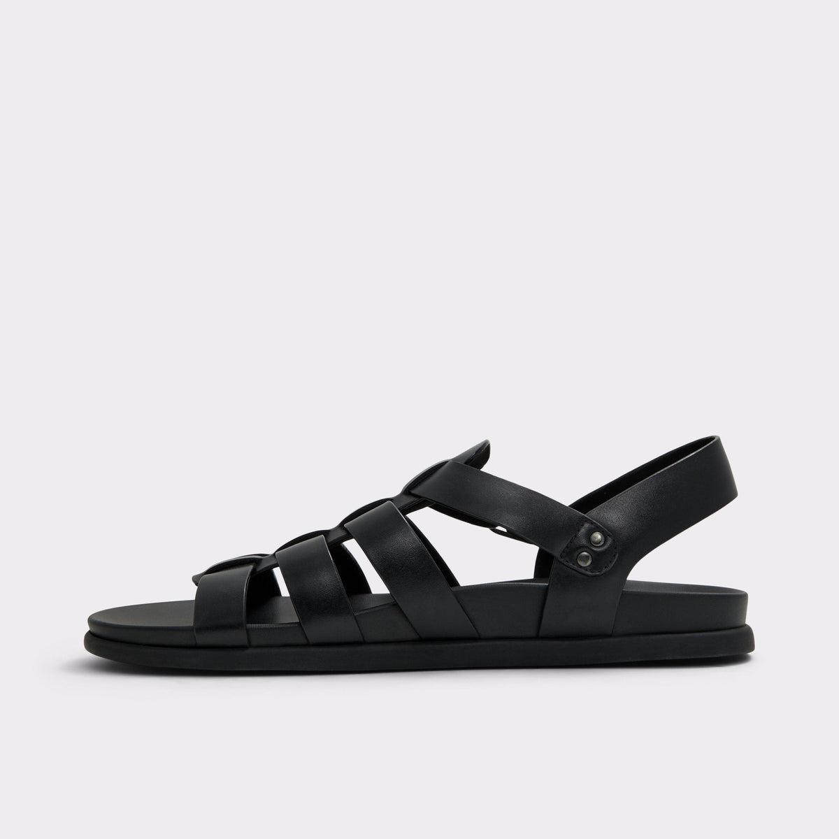 Canal in Other Black - Flat sandal | Aldo