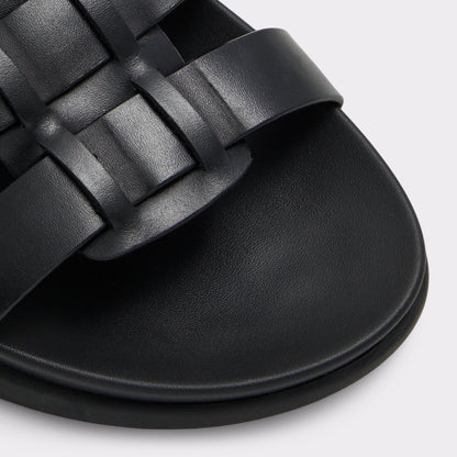Canal in Other Black - Flat sandal | Aldo