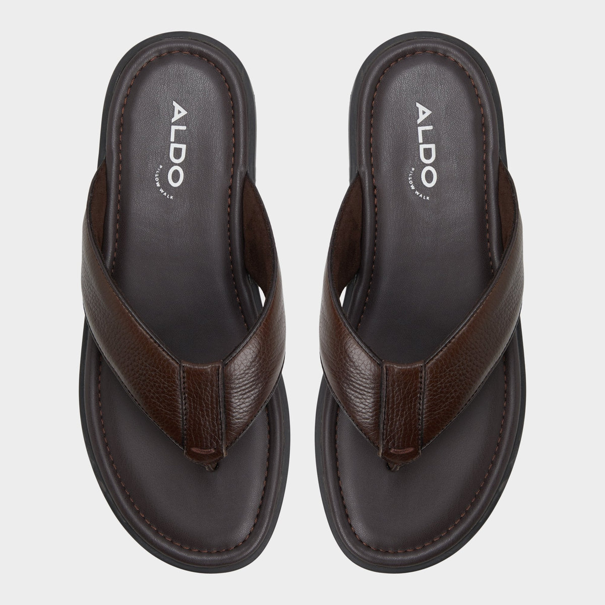 Tazzo Dark Brown Men's Flip flops - Flip flop | Aldo