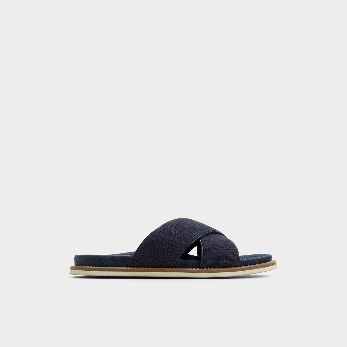 Marrin Navy Men's Slides - Slide sandal | Aldo