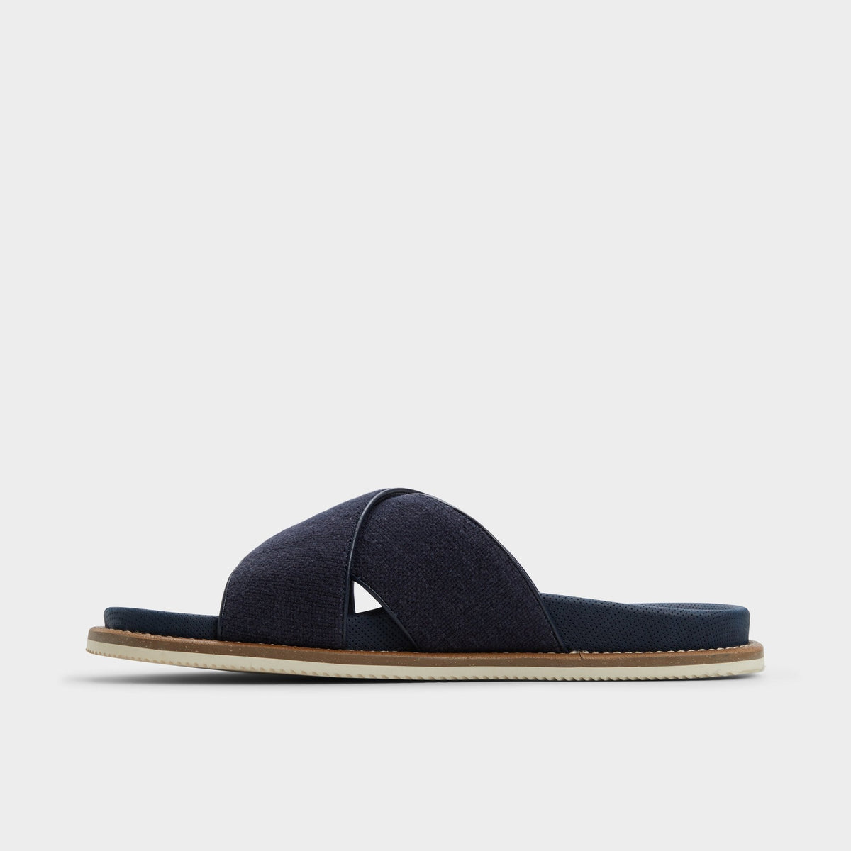 Marrin Navy Men's Slides - Slide sandal | Aldo