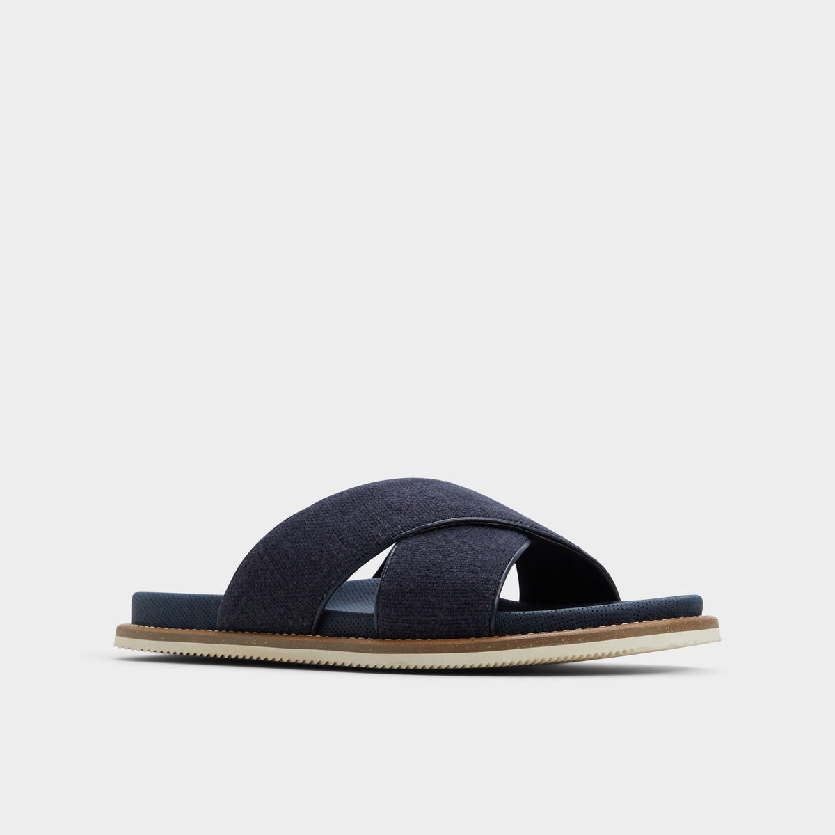 Marrin Navy Men's Slides - Slide sandal | Aldo