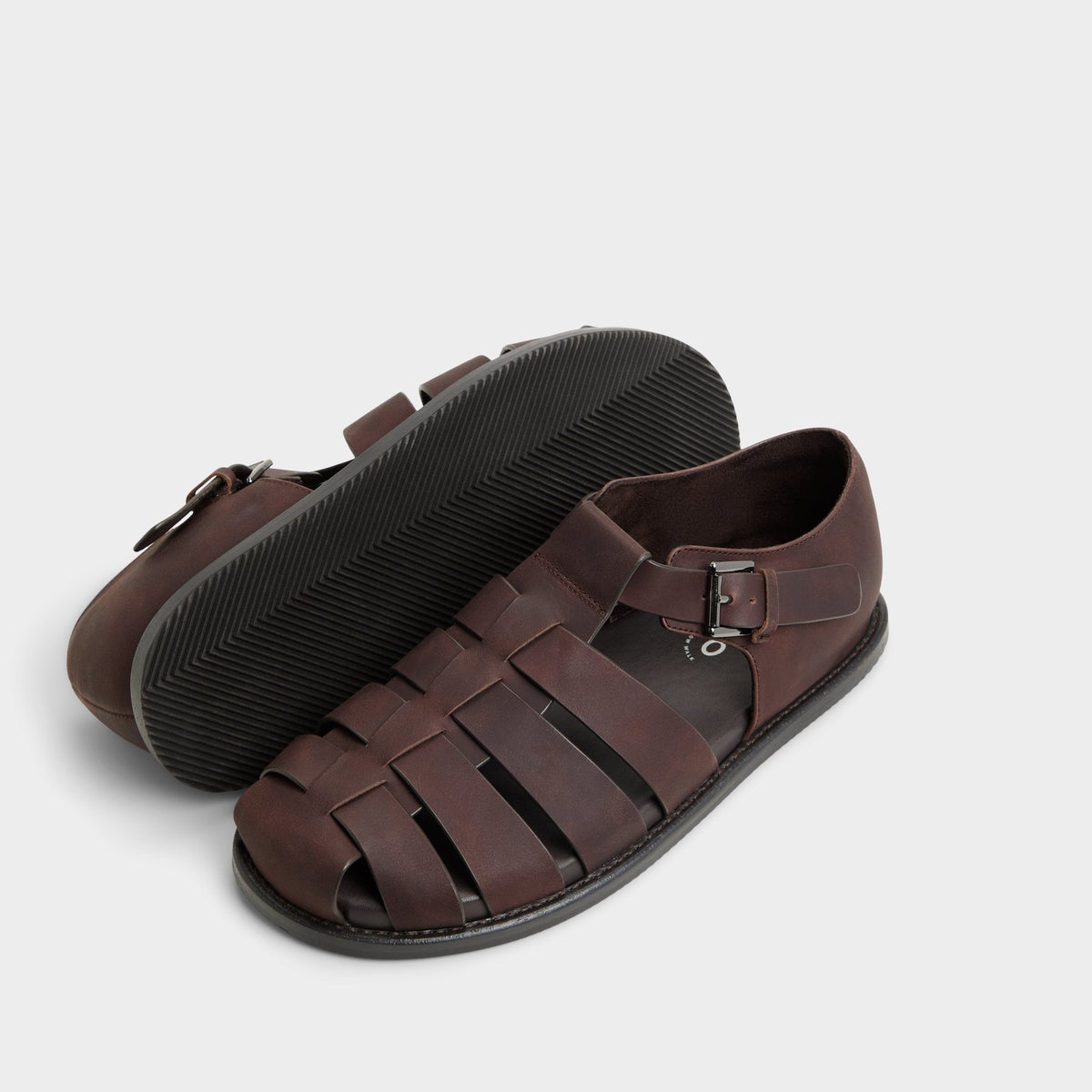 Wildhaven Brown Overflow Men's Sandals & Slides - Flat sandal | Aldo