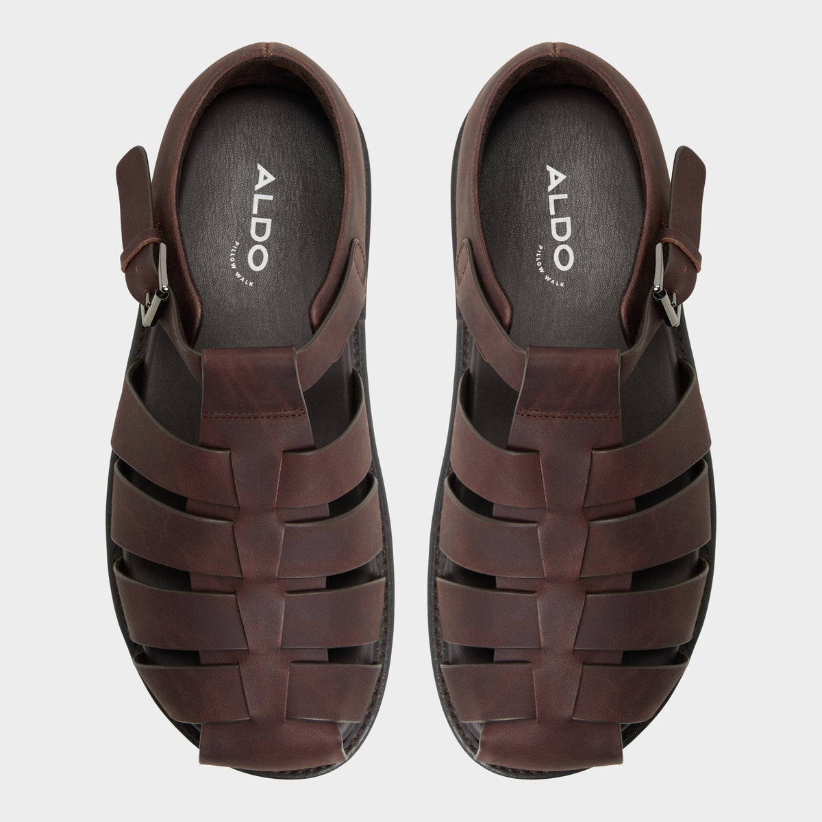 Wildhaven Brown Overflow Men's Sandals & Slides - Flat sandal | Aldo