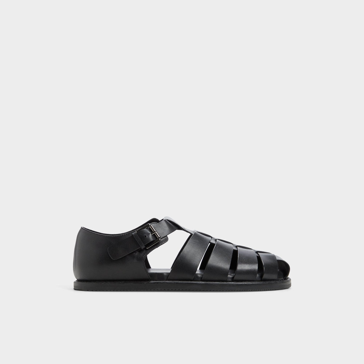 Wildhaven Black Men's Sandals & Slides - Flat sandal | Aldo