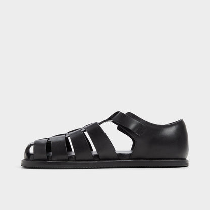 Wildhaven Black Men's Sandals & Slides - Flat sandal | Aldo