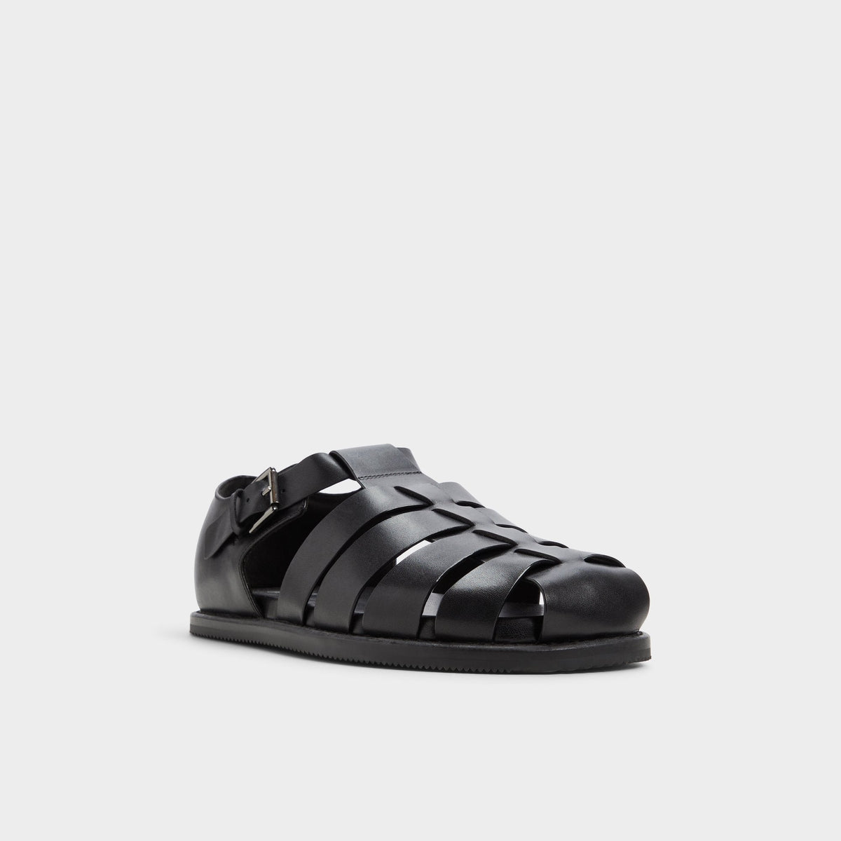 Wildhaven Black Men's Sandals & Slides - Flat sandal | Aldo