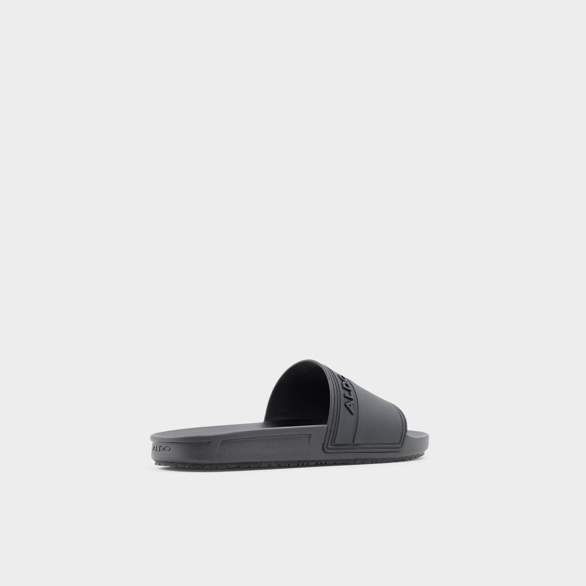Dinmore Black Synthetic Rubber Men's Slides - Slide sandal | Aldo