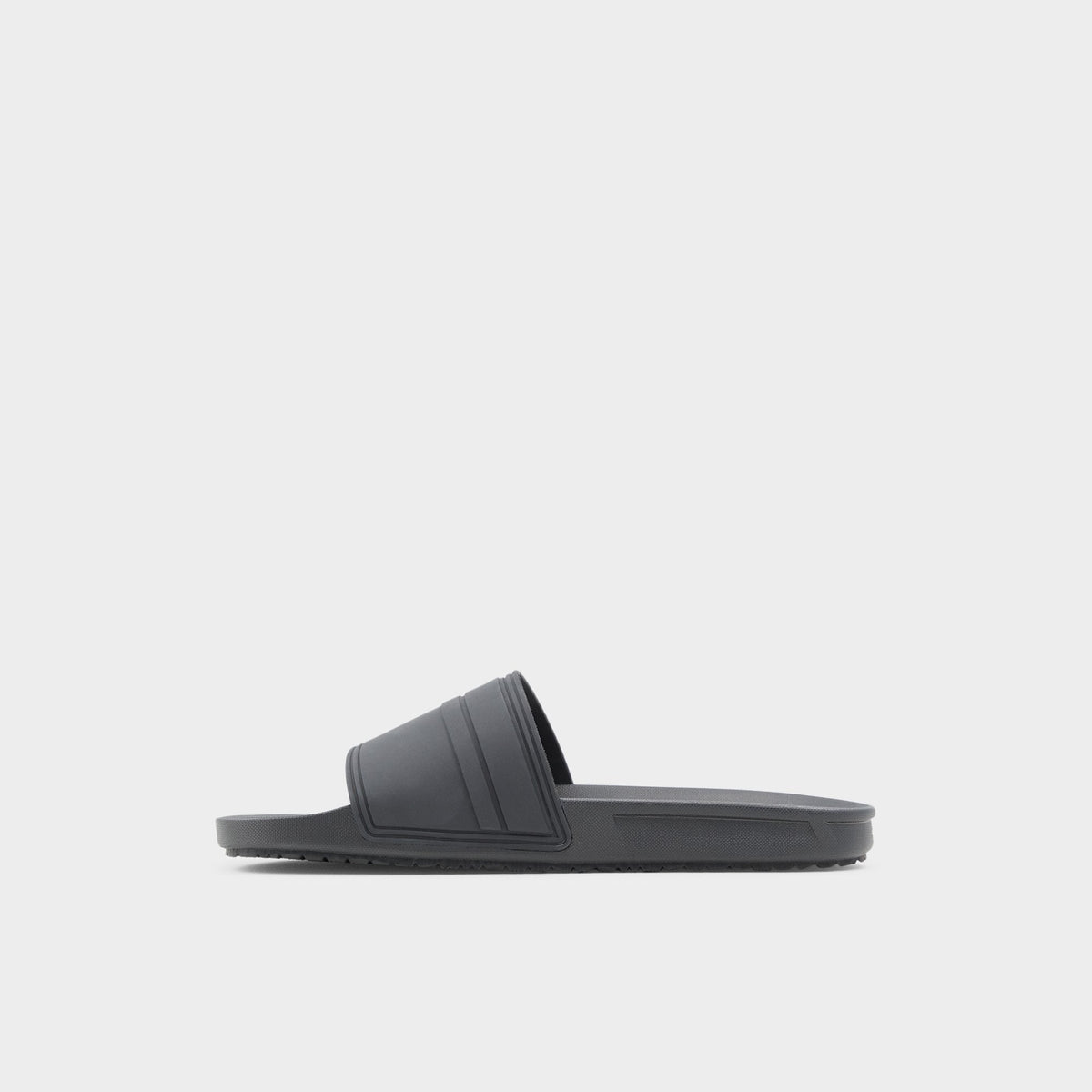Dinmore Black Synthetic Rubber Men's Slides - Slide sandal | Aldo