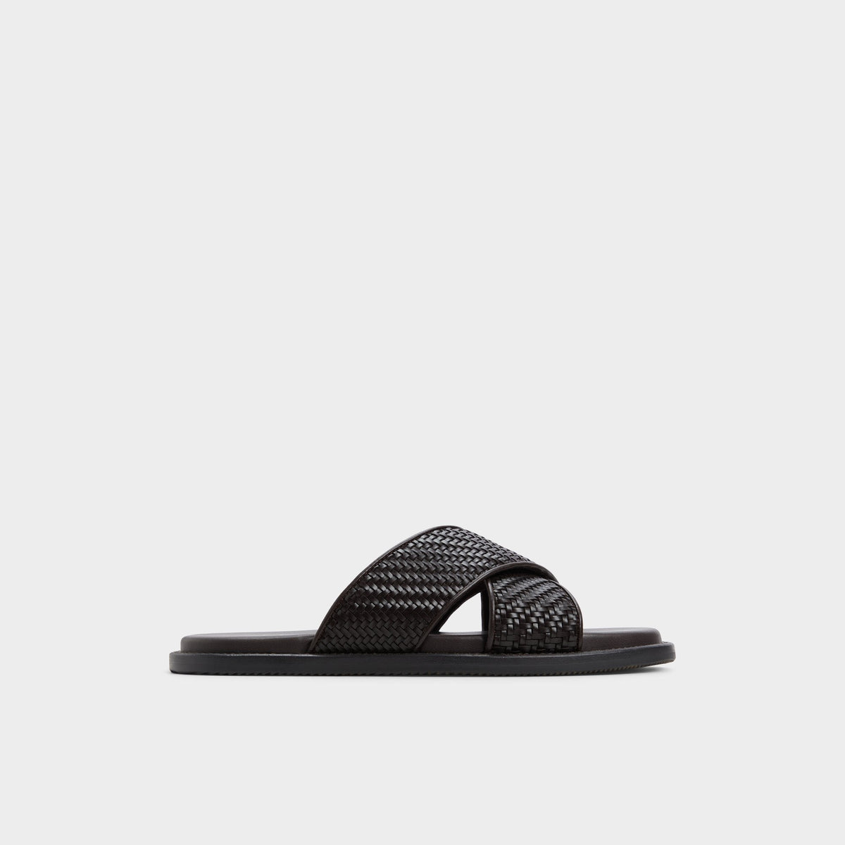 Tarik Dark Brown Men's Sandals & Slides - Slide sandal | Aldo
