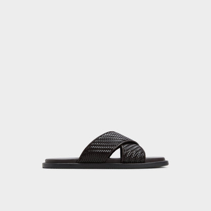 Tarik Dark Brown Men's Sandals & Slides - Slide sandal | Aldo