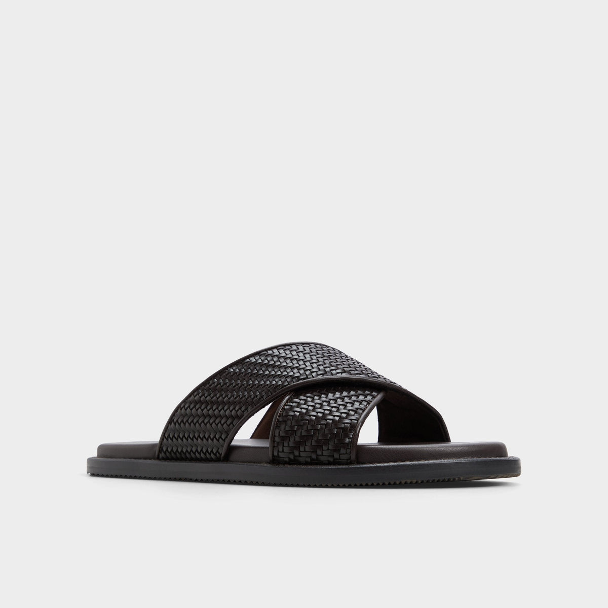 Tarik Dark Brown Men's Sandals & Slides - Slide sandal | Aldo