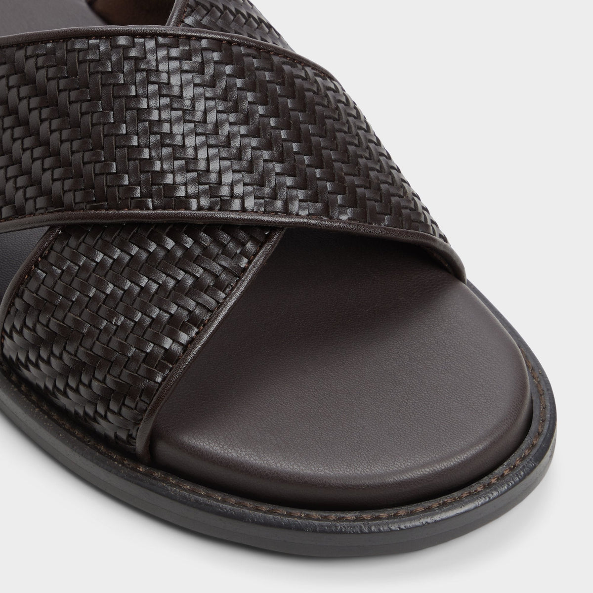 Tarik Dark Brown Men's Sandals & Slides - Slide sandal | Aldo