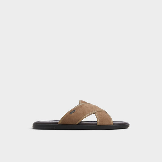 Olino Other Brown Men's Slides - Slide sandal | Aldo