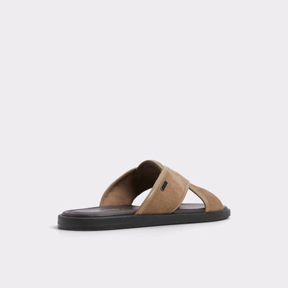 Olino Other Brown Men's Slides - Slide sandal | Aldo