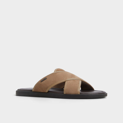 Olino Other Brown Men's Slides - Slide sandal | Aldo