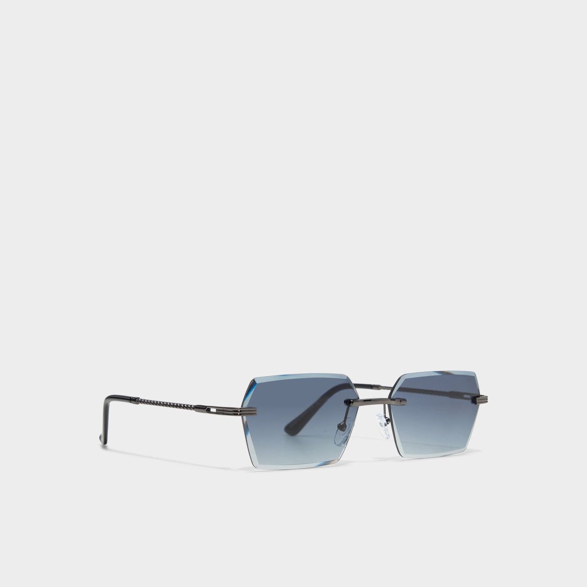 Kaaolle Dark Grey Men's Rectangle - Rectangle sunglasses | Aldo