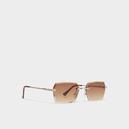Kaaolle Gold Men's Rectangle - Rectangle sunglasses | Aldo
