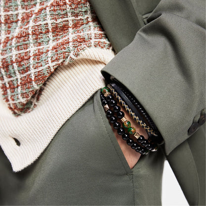 Alderbrae Dark Green Men's Jewelry - Bracelet | Aldo