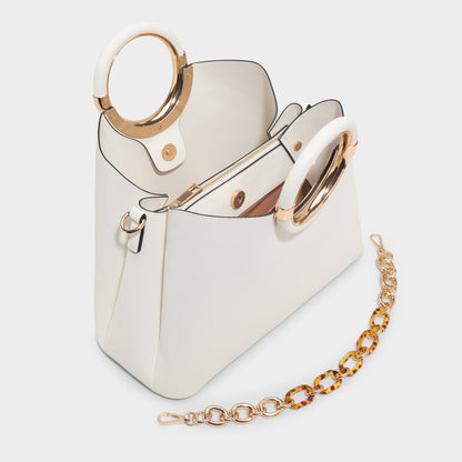 Dovieex Medium Beige Women's Top Handle Bags - Satchel bag | Aldo