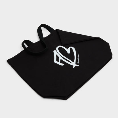 Made With Heart Tote Black/White Tote & Satchel bags - Tote bag | Aldo
