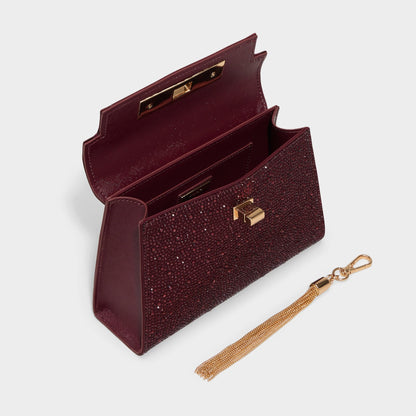 Niki in Dark Red - Top handle bag | Aldo