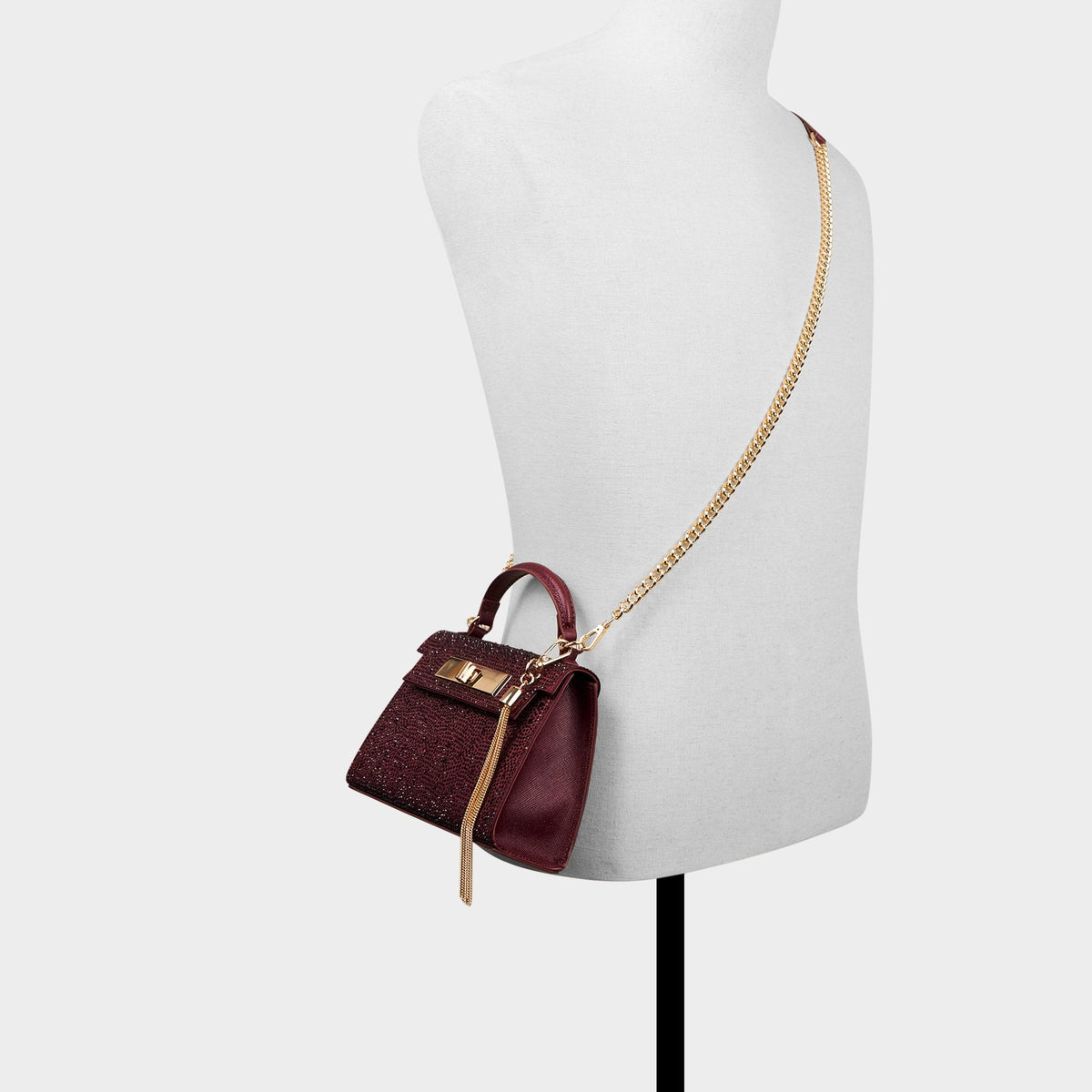 Niki in Dark Red - Top handle bag | Aldo
