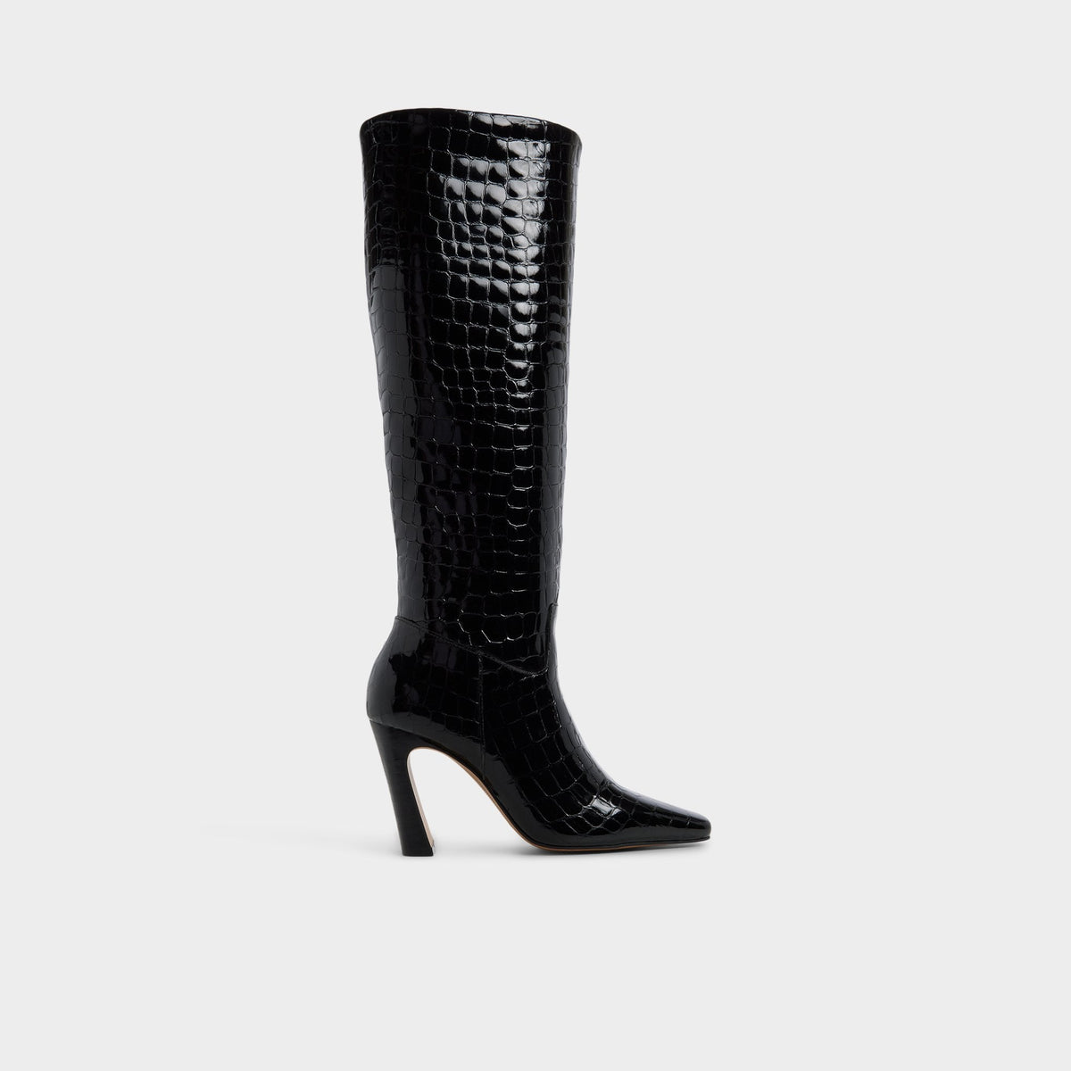 Vivienna in Black - Knee-high boot, Block heel | Aldo