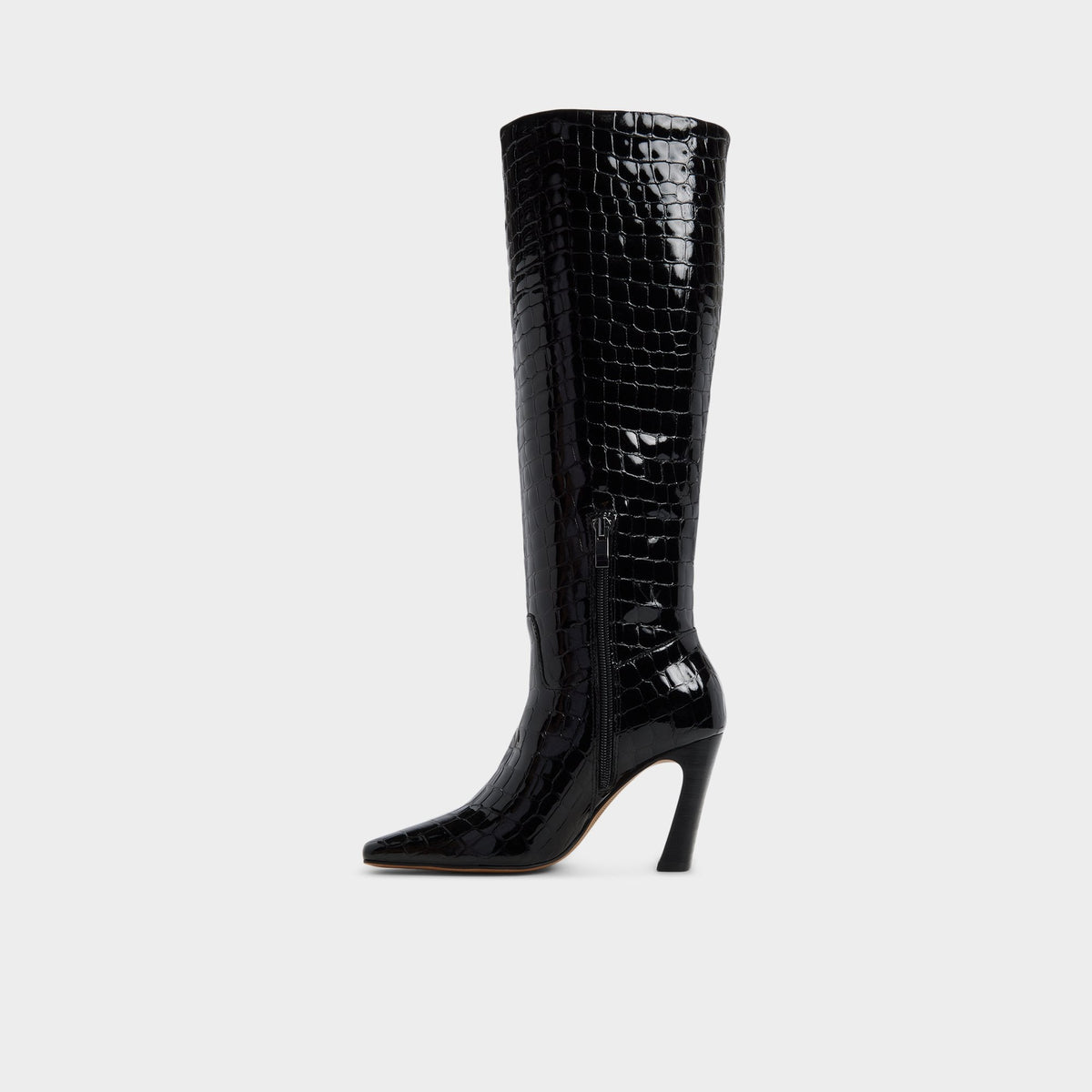 Vivienna in Black - Knee-high boot, Block heel | Aldo