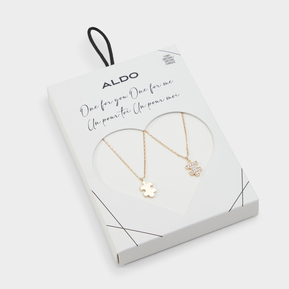 Besties Gold/Clear Multi Women's Necklaces - Gift set | Aldo