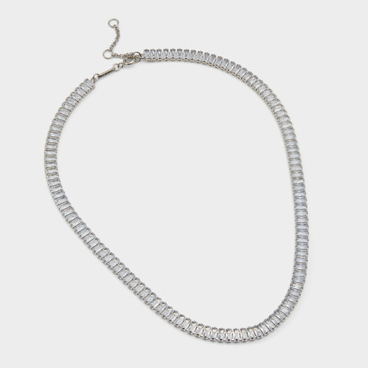 Maliana Silver/Clear Multi Women's Necklaces - Choker necklace | Aldo