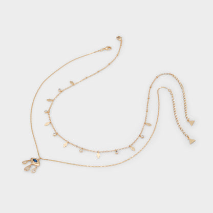 Protrectra in Light Blue - Layered necklace | Aldo
