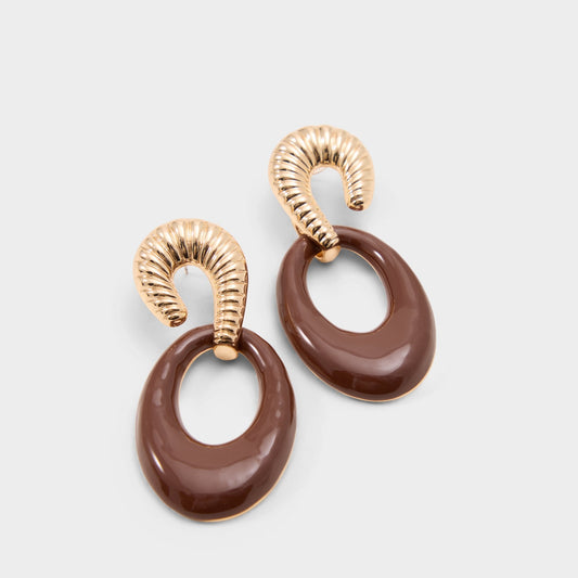 Gemellina in Light Brown - Chandelier earrings | Aldo
