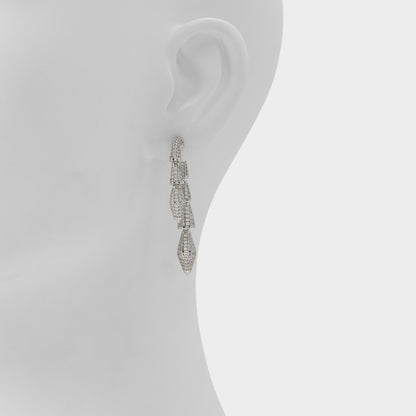 Serrpente in Silver Clear Multi - Statement earrings | Aldo