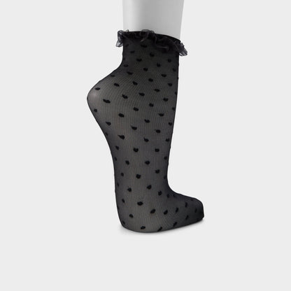 Polkafrill in Black White - Socks | Aldo
