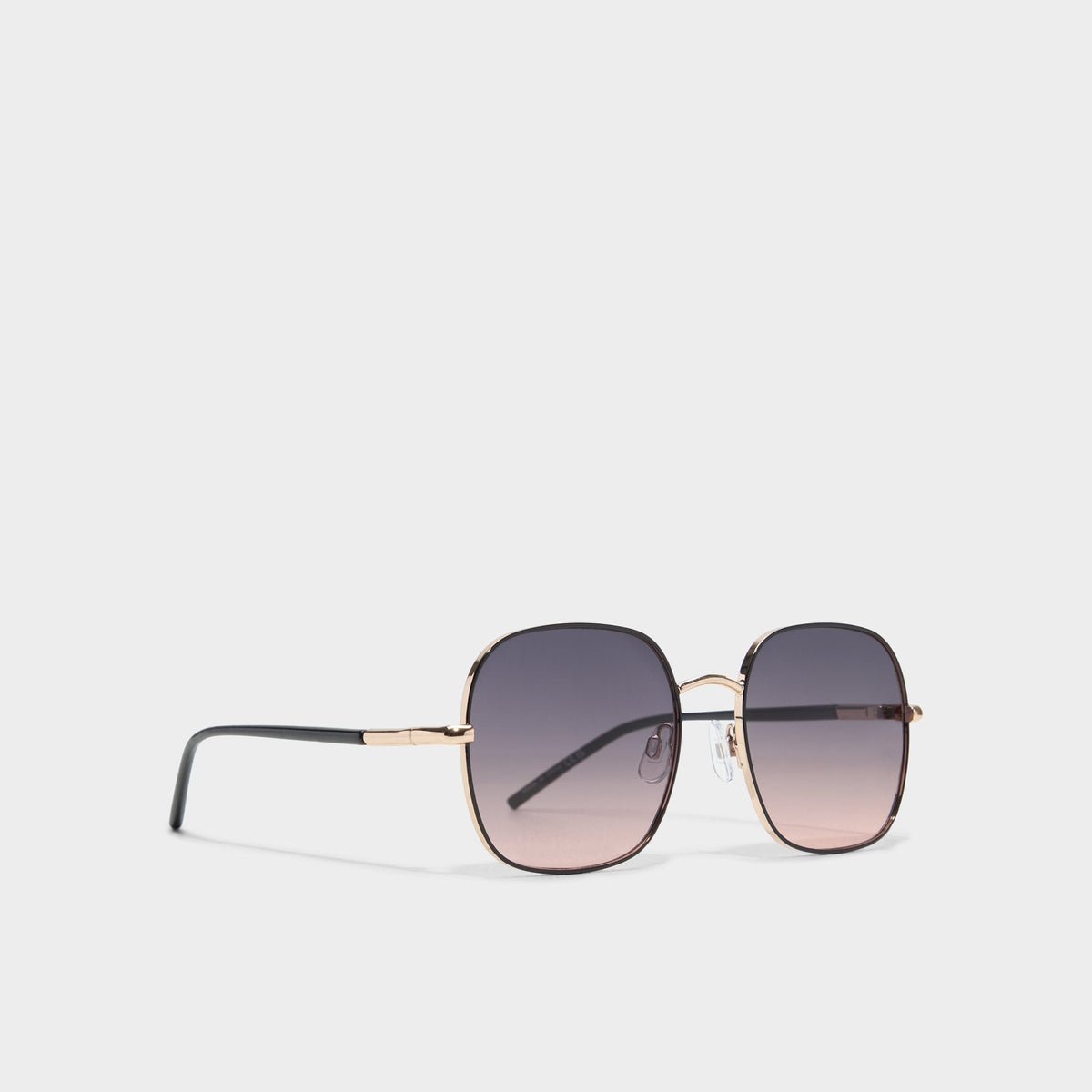 Elbamadar Black/Gold Multi Women's Square - Square sunglasses | Aldo