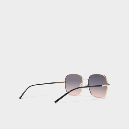 Elbamadar Black/Gold Multi Women's Square - Square sunglasses | Aldo