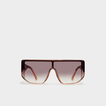 Thiedan Brown Women's Shield - Shield sunglasses | Aldo