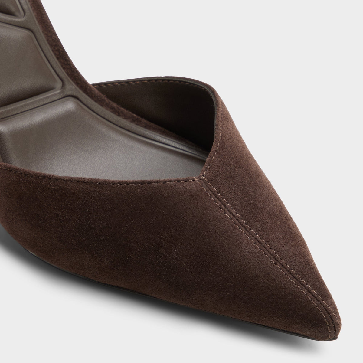 Re in Olivia Dark Brown - Sling back high heel, Stiletto heel | Aldo