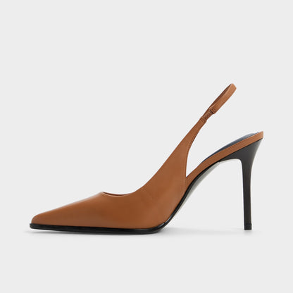 Re in Samantha Light Brown - Sling back high heel, Stiletto heel | Aldo