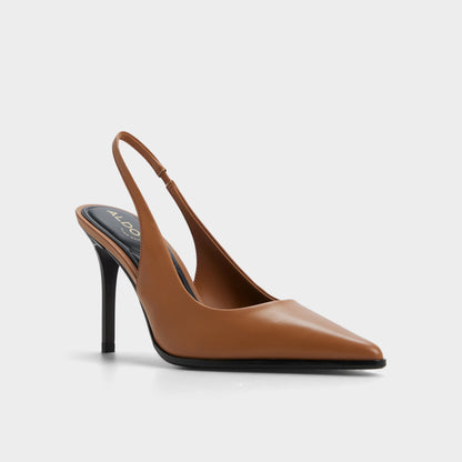 Re in Samantha Light Brown - Sling back high heel, Stiletto heel | Aldo