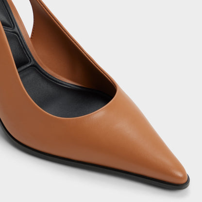 Re in Samantha Light Brown - Sling back high heel, Stiletto heel | Aldo