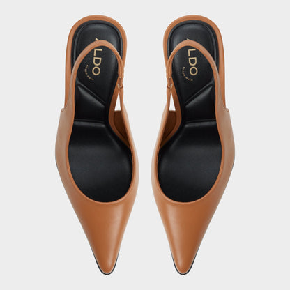 Re in Samantha Light Brown - Sling back high heel, Stiletto heel | Aldo