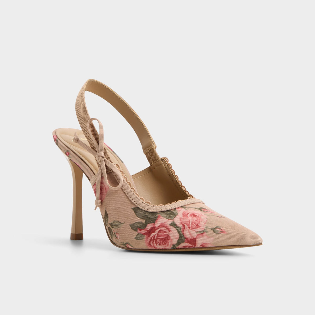Hennie in Beige Combo 14190601 - Sling back high heel, Stiletto heel | Aldo