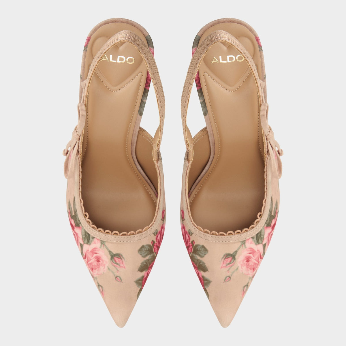 Hennie in Beige Combo 14190601 - Sling back high heel, Stiletto heel | Aldo