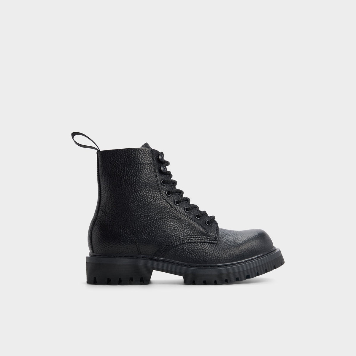 Doublezero in Other Black - Combat boot, Lug sole | Aldo