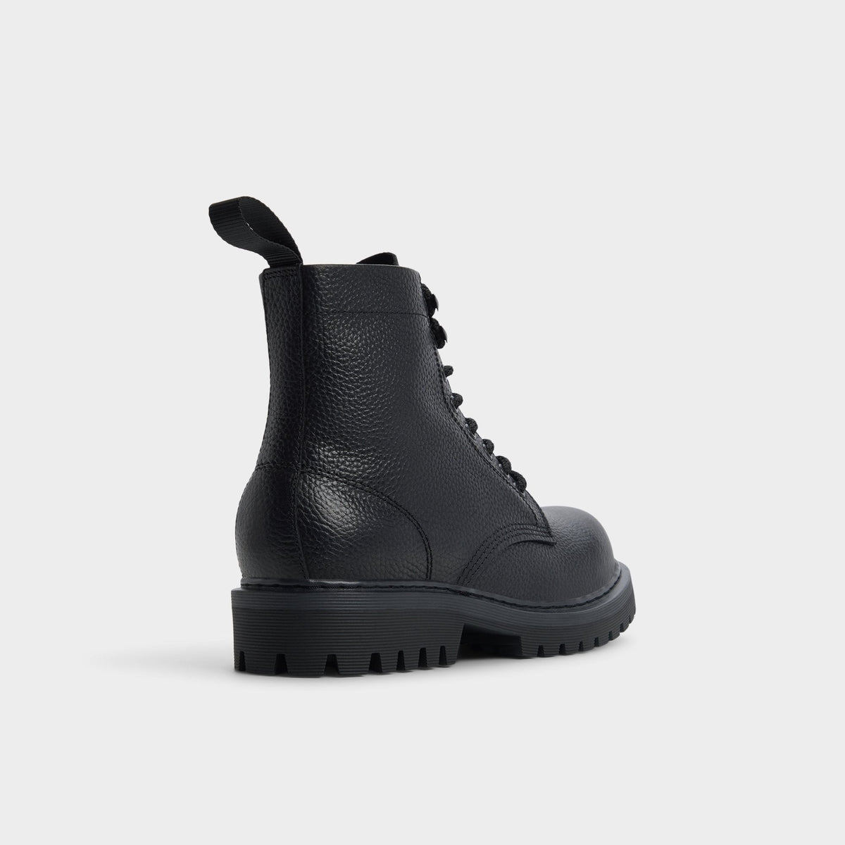 Doublezero in Other Black - Combat boot, Lug sole | Aldo