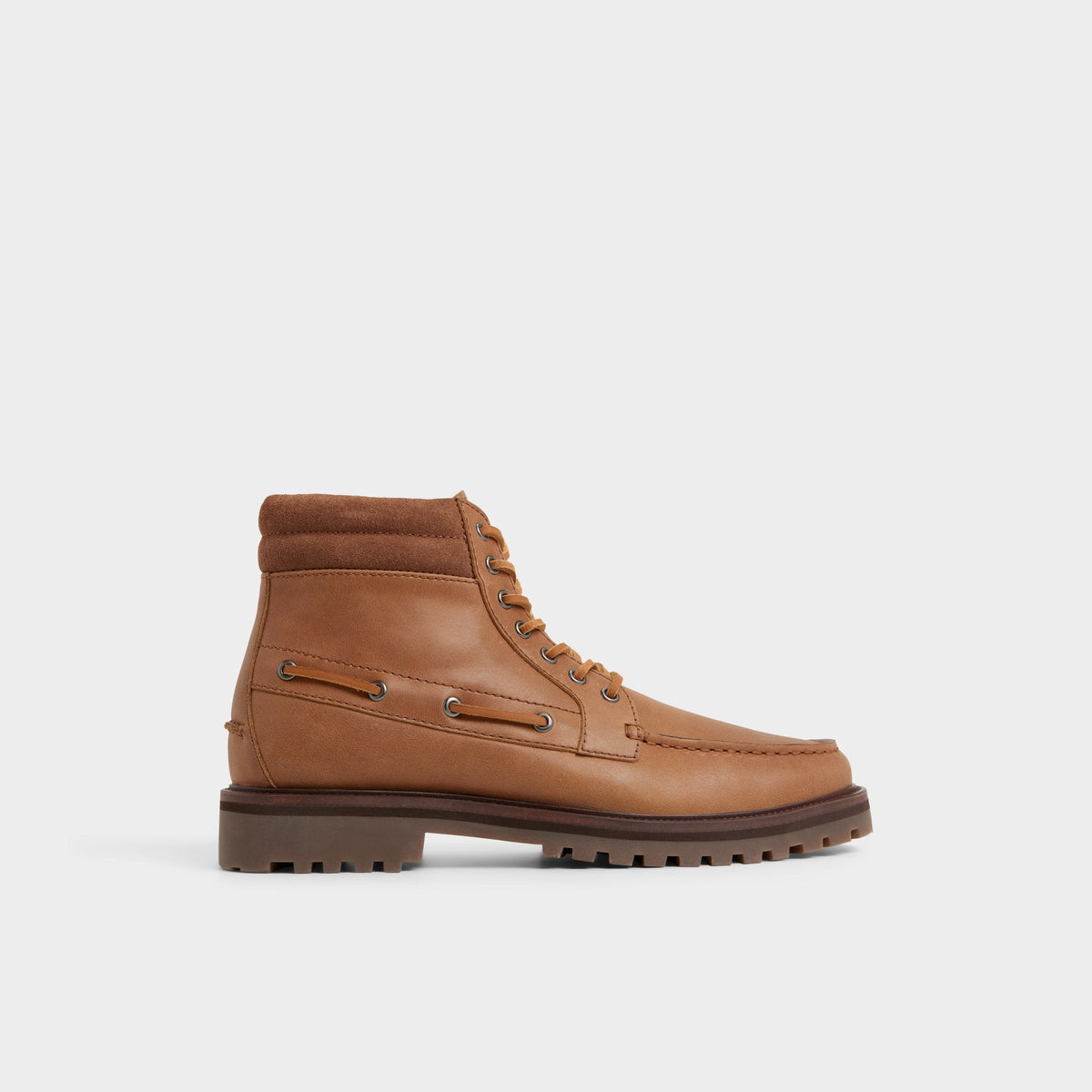 Farrell in Cognac - Combat boot, Lug sole | Aldo