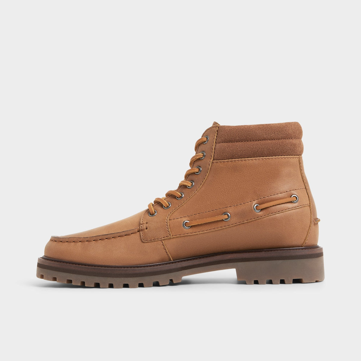 Farrell in Cognac - Combat boot, Lug sole | Aldo